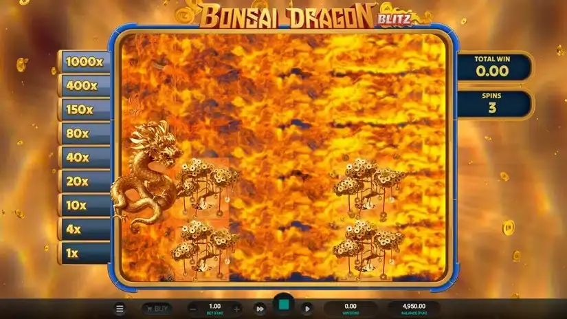 Bonsai Dragon Blitz Dream Drop slot screenshot 2