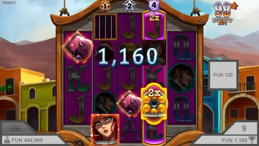 Bounty 98 Hot 1 slot screenshot 4