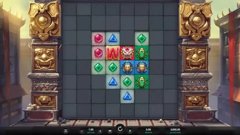 Cluster Tumble Dream Drop slot screenshot 