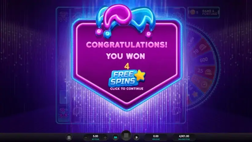 Dueling Jokers Dream Drop slot screenshot 5