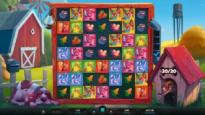 Fat Fox slot screenshot 