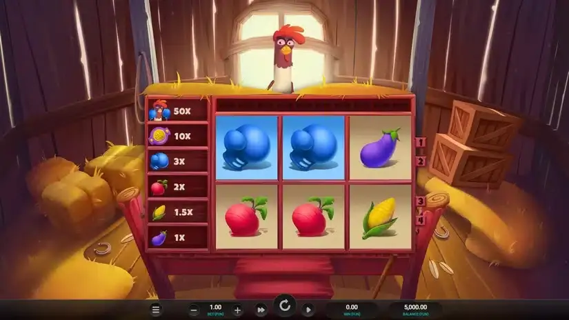 Feather Fury slot screenshot 