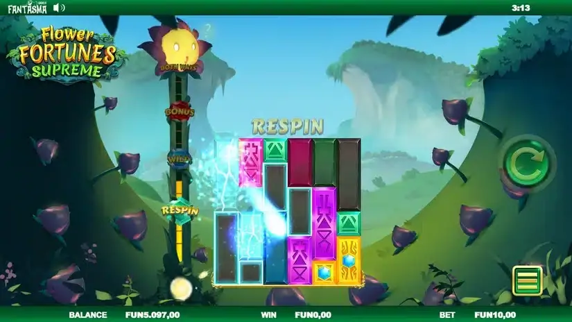 Flower Fortunes Supreme slot screenshot 3