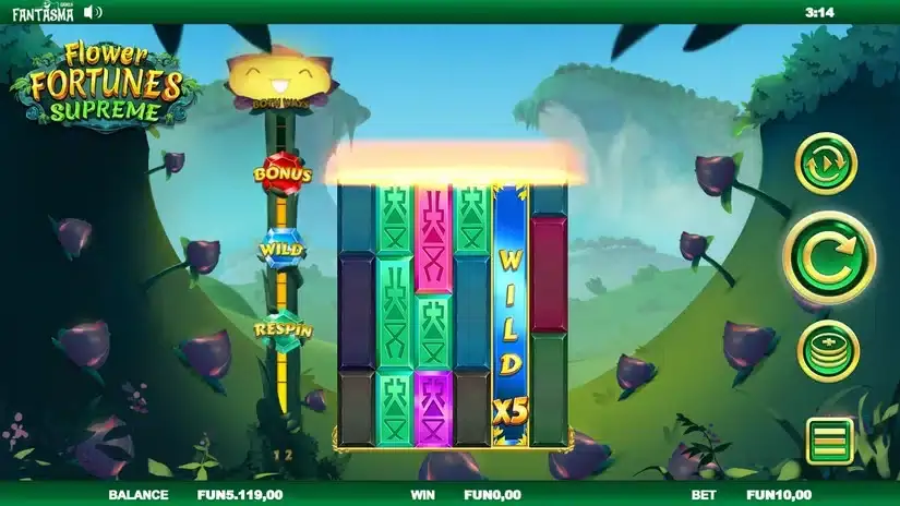 Flower Fortunes Supreme slot screenshot 5