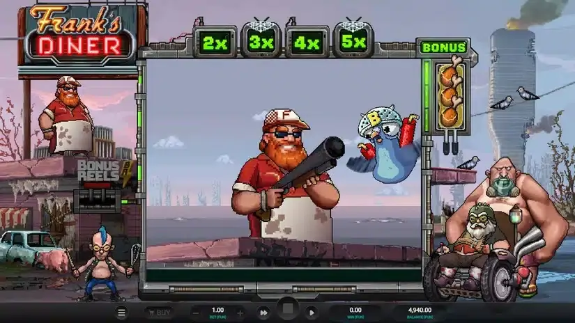 Frank’s Diner slot screenshot 3