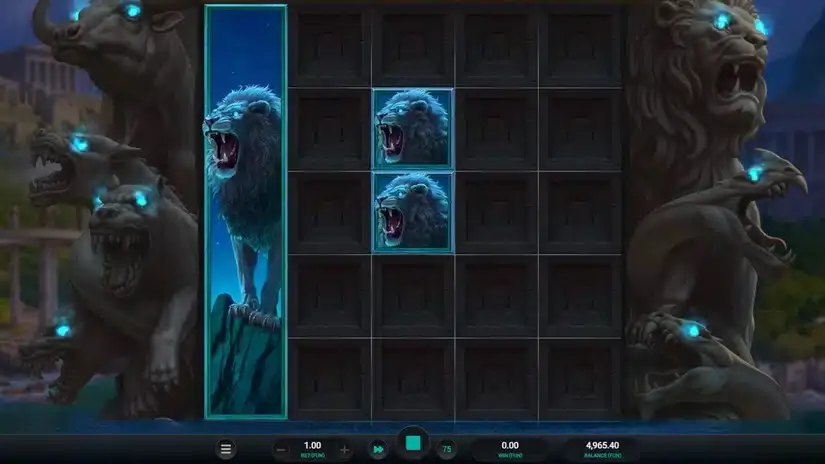 Hercules Unleashed Dream Drop slot screenshot 4