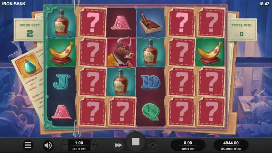 Iron Bank slot screenshot 3