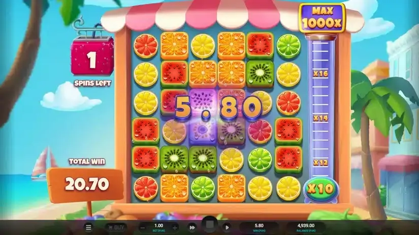 Jumbo Juicy slot screenshot 
