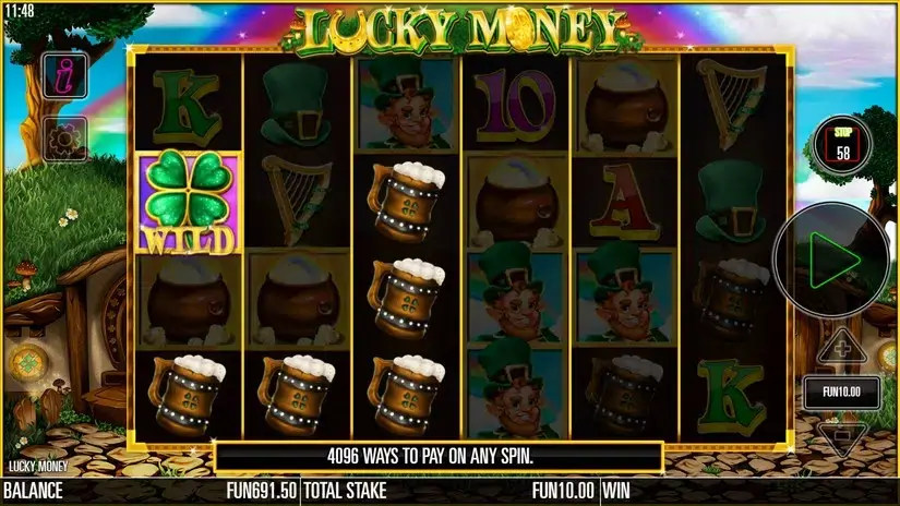 Lucky Money slot screenshot 5