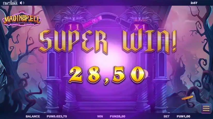 Magikspell slot screenshot 7