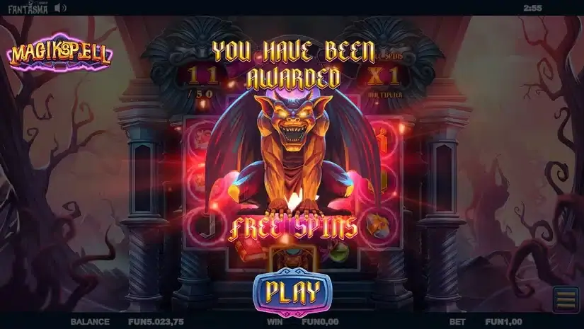 Magikspell slot screenshot 5