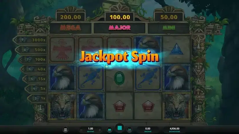 Masked Treasures slot screenshot 5