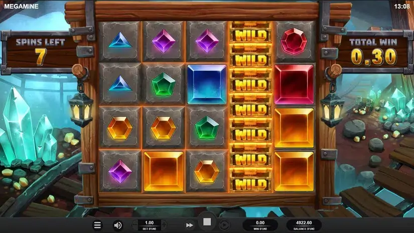 Mega Mine slot screenshot 6
