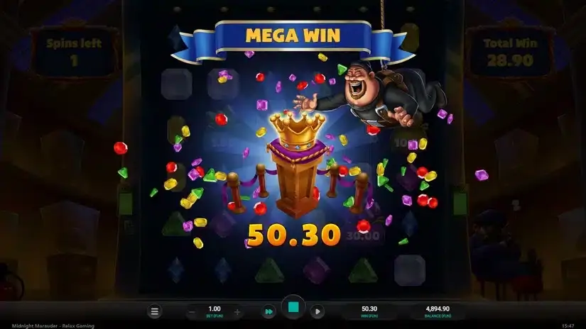 Midnight Marauder slot screenshot 