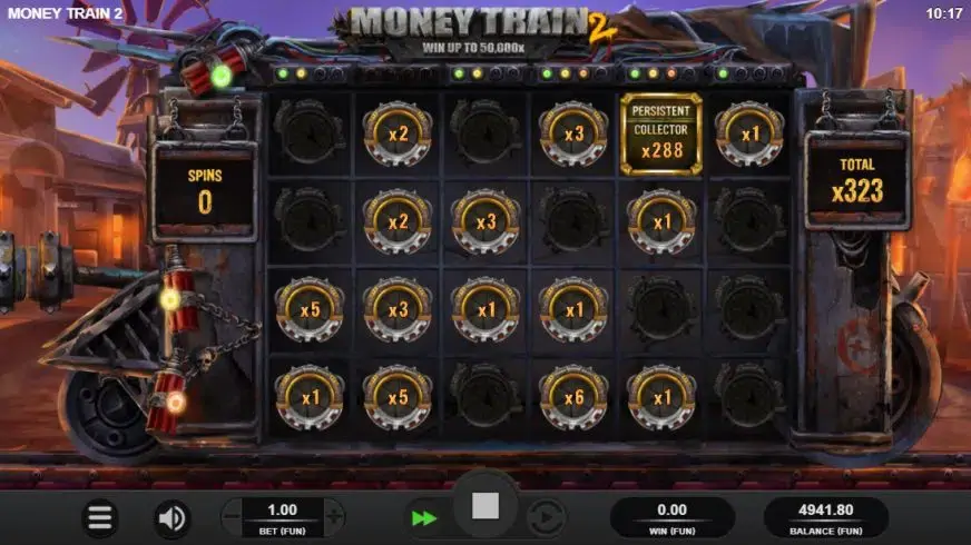 Money Train 2 slot screenshot 4