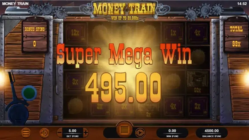 Money Train slot screenshot 