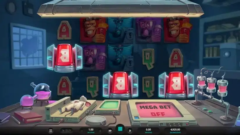 Monkeys Go Wild slot screenshot 3