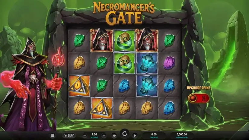 Necromancer’s Gate slot screenshot 1