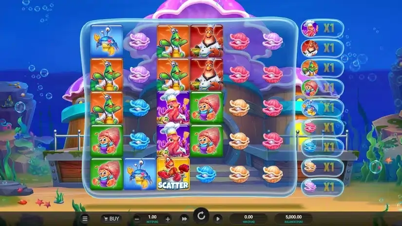 Octo’s Crab Shack slot screenshot 