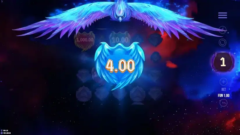 Phoenix Up Cash slot screenshot 