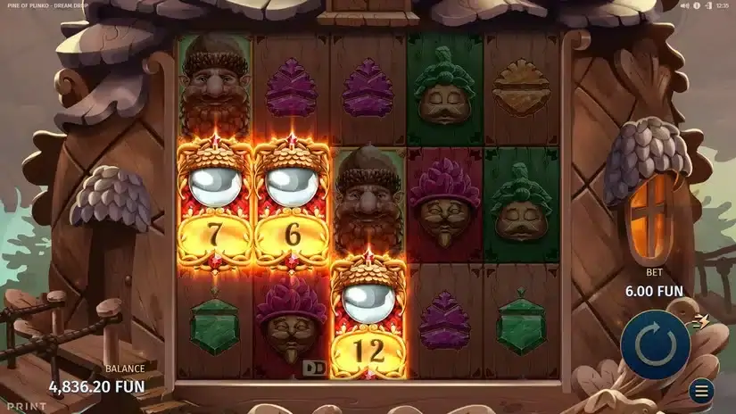 Pine of Plinko Dream Drop slot screenshot 4