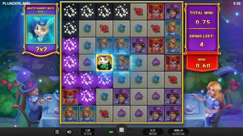 Plunderland slot screenshot 5