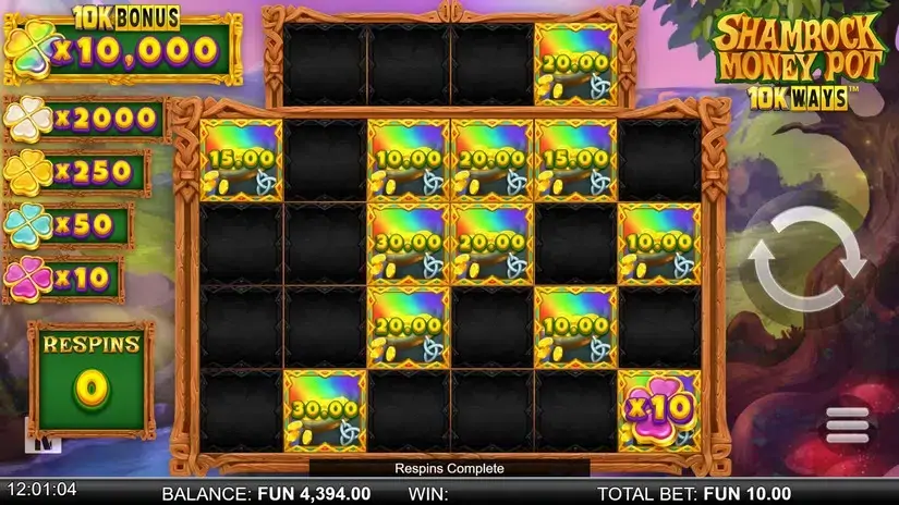 Shamrock Money Pot 10K ways slot screenshot 5
