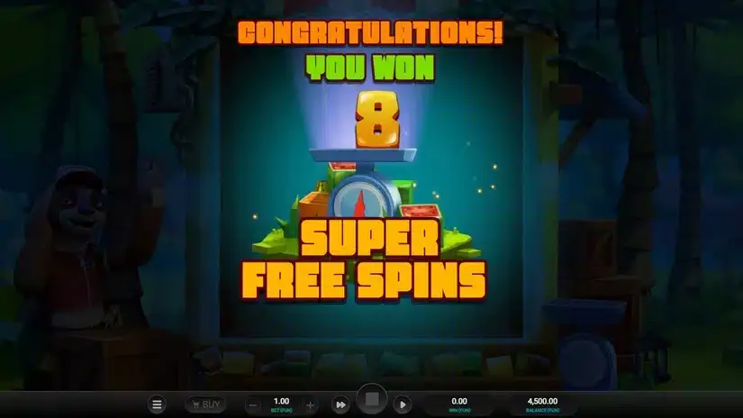Sloth Tumble slot screenshot 3