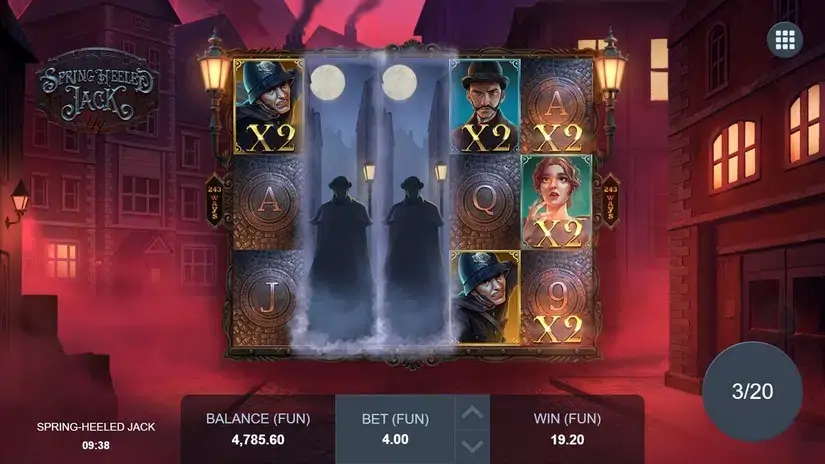 Spring Heeled Jack slot screenshot 8