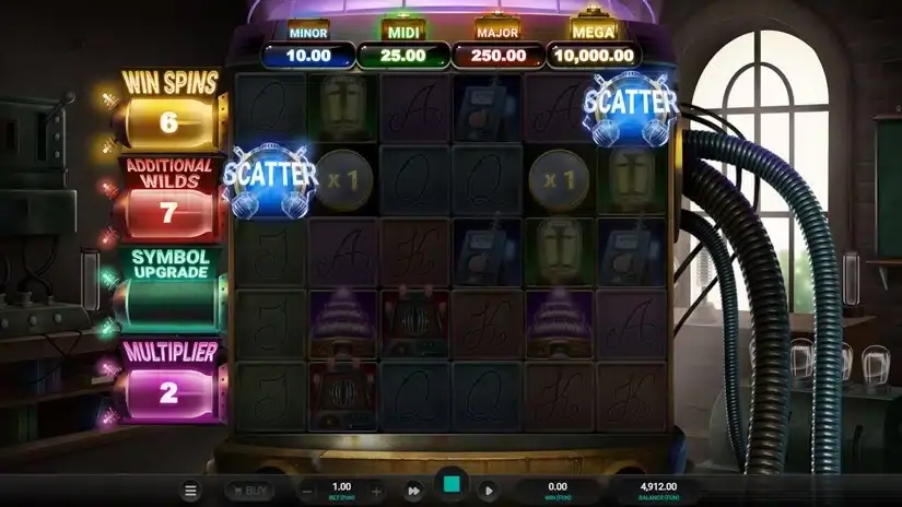 Tesla’s Invention slot screenshot 2