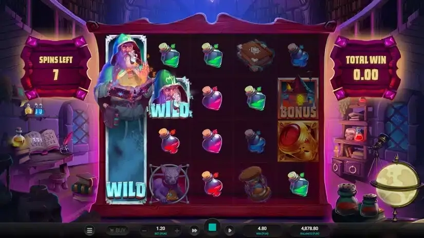 The Sorcerers Shuffle slot screenshot 4
