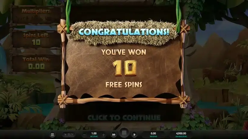 The Tumbles slot screenshot 3