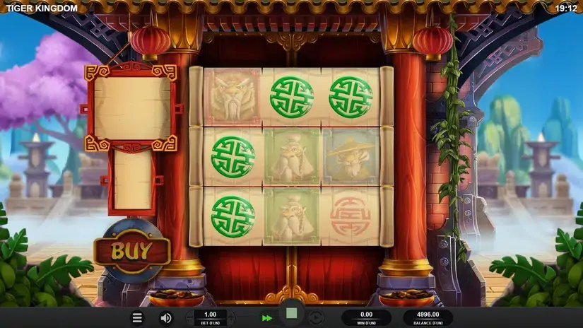 Tiger Kingdom Infinity Reels slot screenshot 3