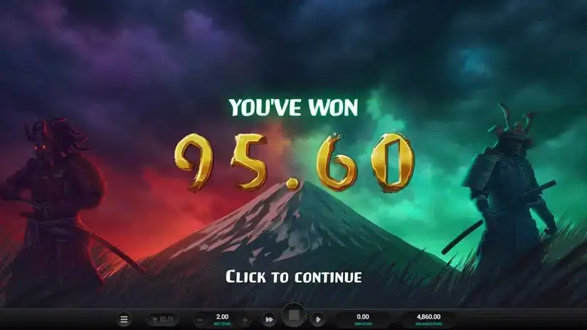 Torii Tumble slot screenshot 