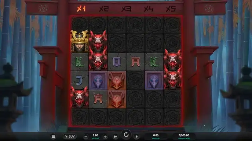 Torii Tumble slot screenshot 