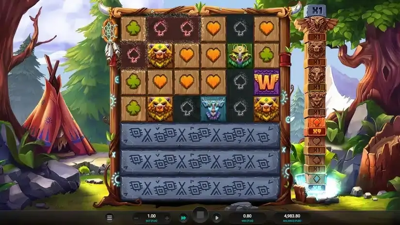 Totem Guardians Dream Drop slot screenshot 3