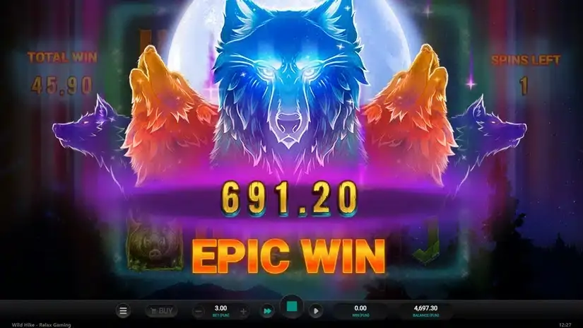 Wild Hike slot screenshot 