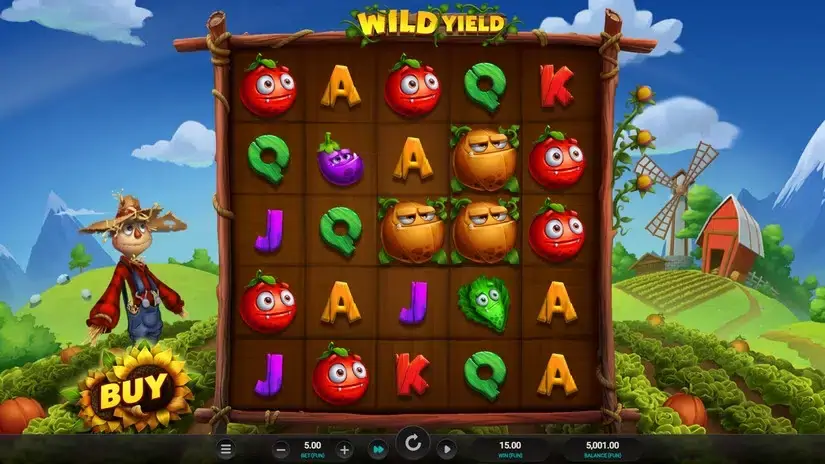 Wild Yield slot screenshot 3