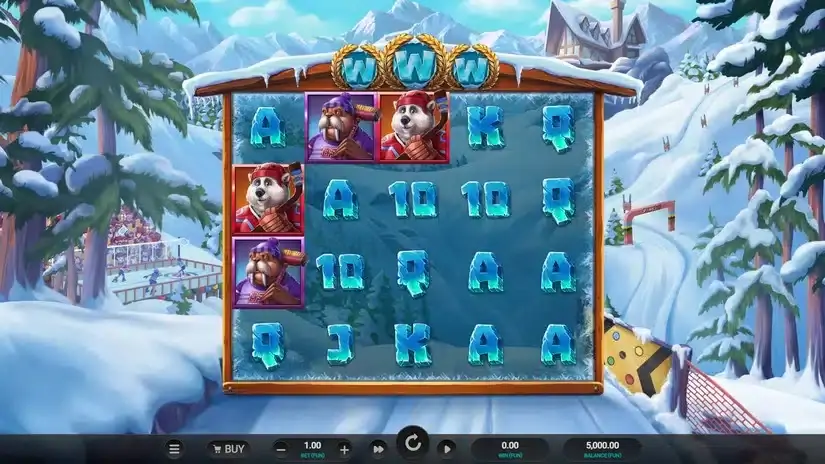 Winter Champions slot screenshot 