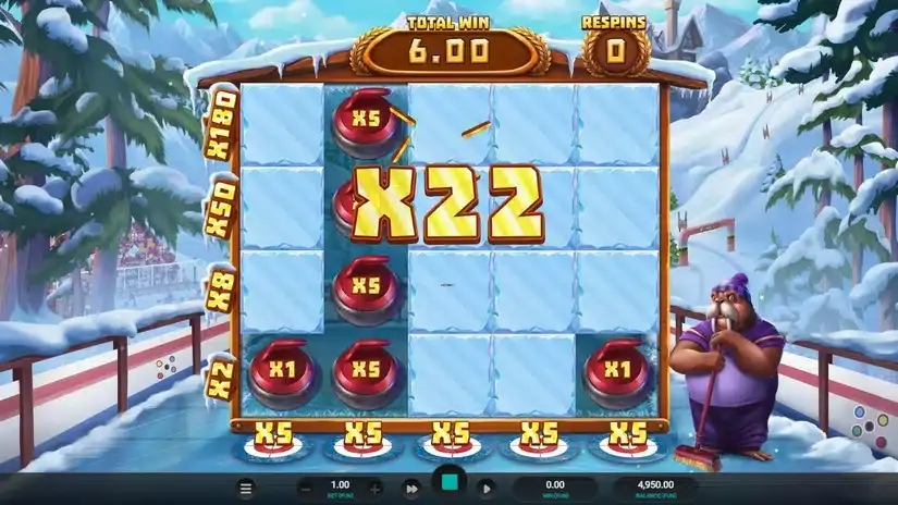 Winter Champions slot screenshot 