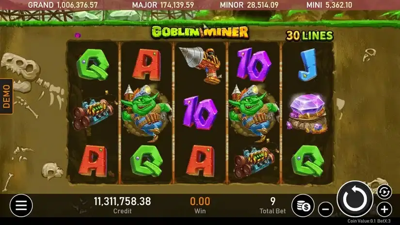 Goblin Miner slot screenshot 1
