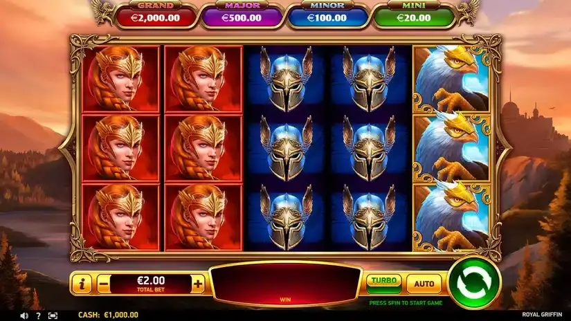 Royal Griffin slot screenshot 1