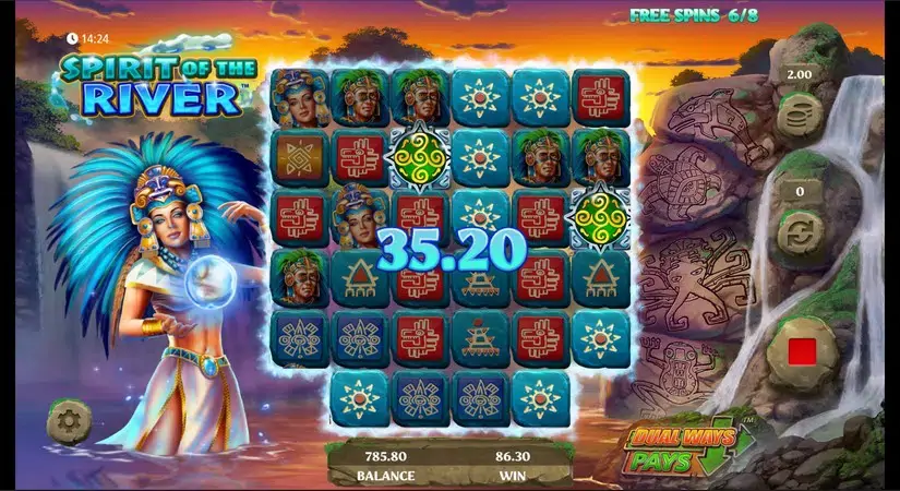 Spirit of the River slot screenshot 7