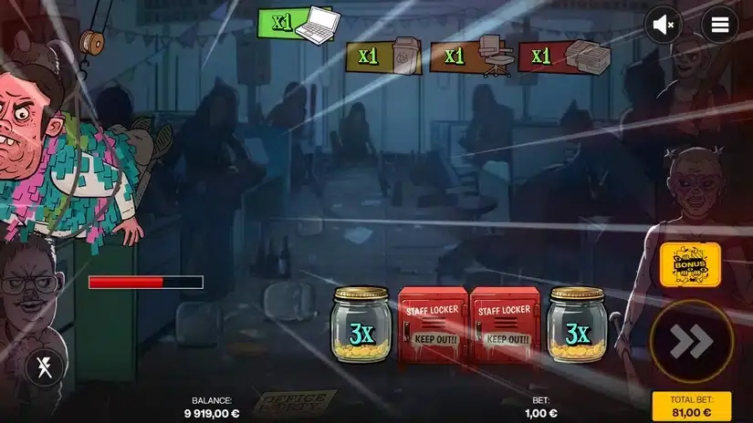 Office Party slot screenshot 4