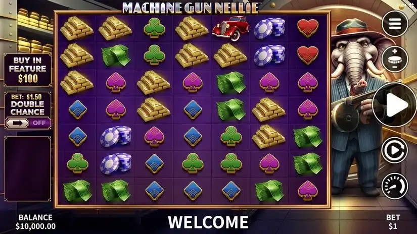 Machine Gun Nellie slot screenshot 1