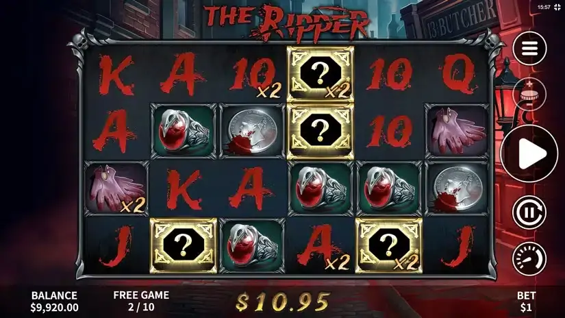 The Ripper slot screenshot 3