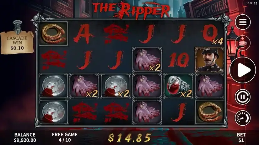 The Ripper slot screenshot 4