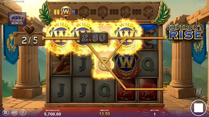 Emperor’s Rise slot screenshot 5