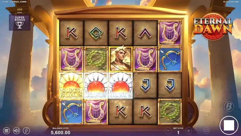 Eternal Dawn slot screenshot 2