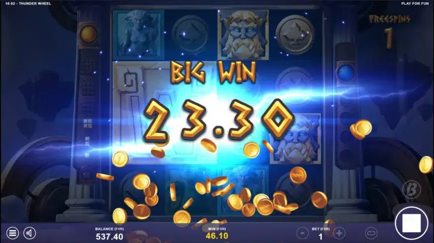 Thunder Wheel slot screenshot 8